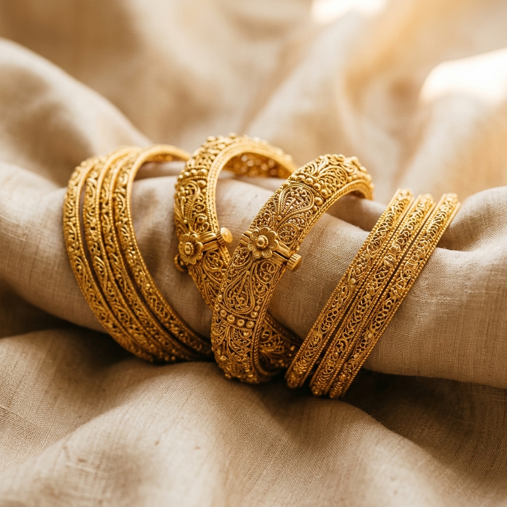Gold Bangles